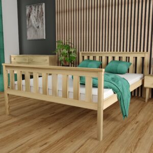 łóżko AGA 180x200 białe 2