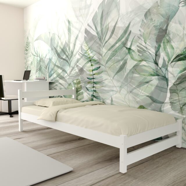 KAMIL NOWE 3 Białe MINIATURKA łóżko dziecięce Kamil 80x160 sosna 3