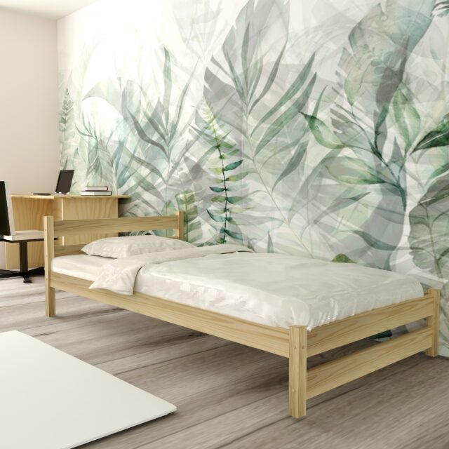 KAMIL NOWE 3 Sosna MINIATURKA łóżko dziecięce Kamil 80x160 sosna 2