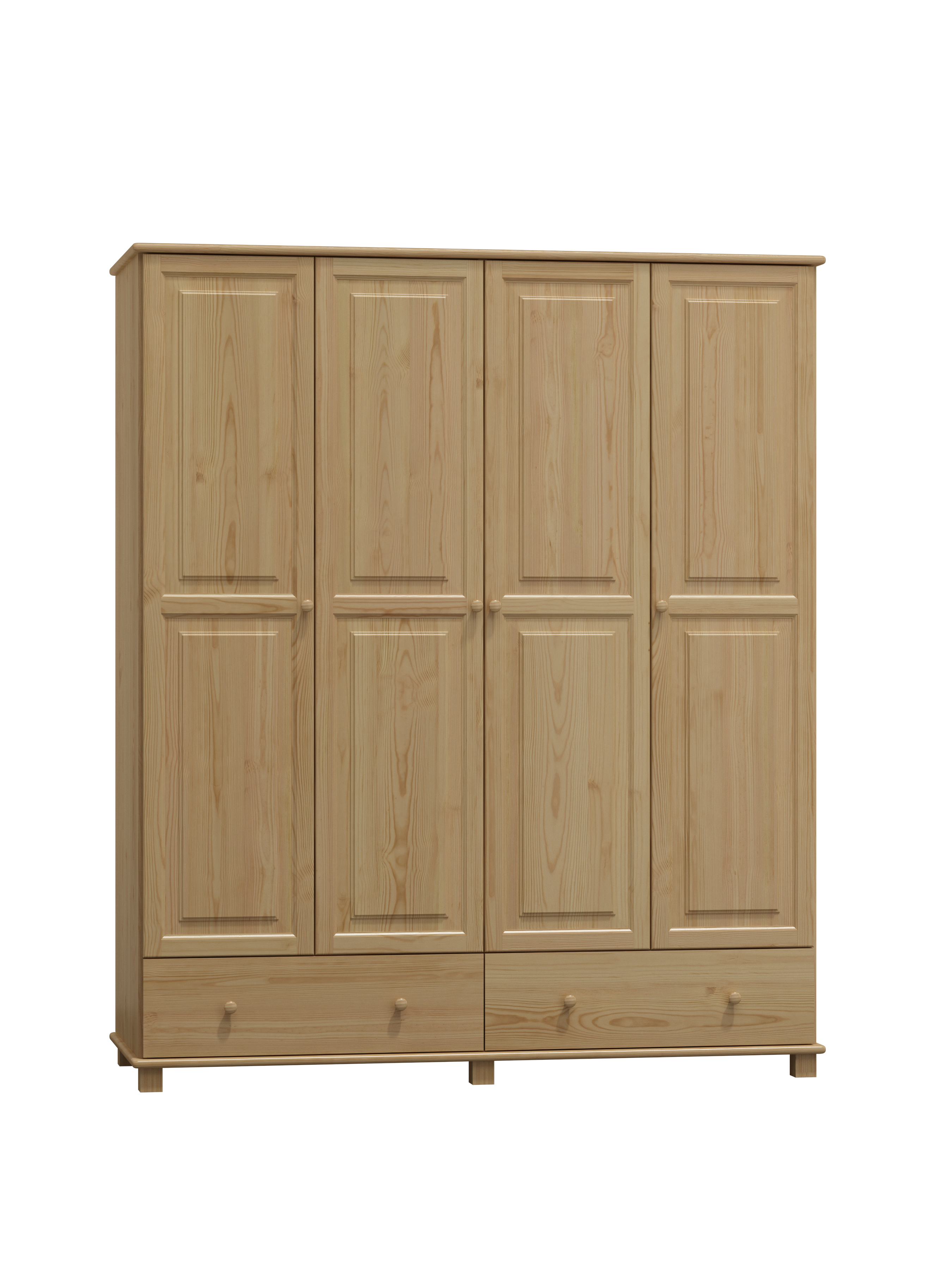 szafa podwojna 90tka z szuflada szafa 4-drzwiowa z wieszakiem i półkami 160 cm + 4 szuflady 2