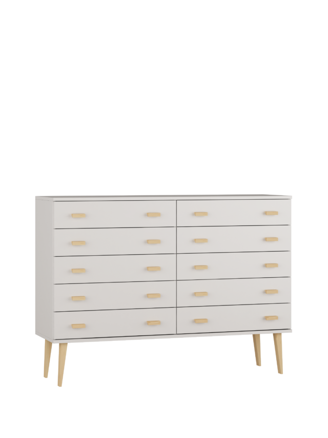 Komoda Nr2 szer180 5s komoda 117 cm blanc 2