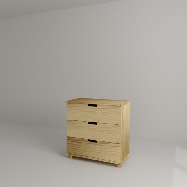 K2LEGNA SOSNA szafka nocna drewniana MB 8