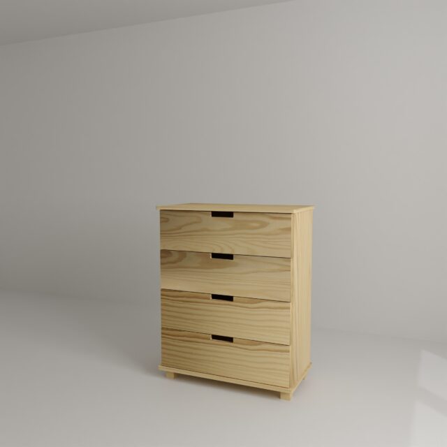 K3LEGNA SOSNA szafka nocna drewniana MB 14