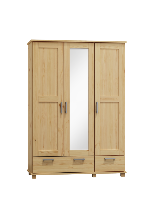 Szafa 3 z szuflada z lustrem Szafa 3-drzwiowa z lustrem MB