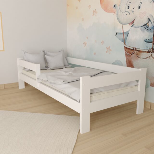 NOWE ALA MINIATURKA - Białe łóżko nowe ALA miniaturka 4