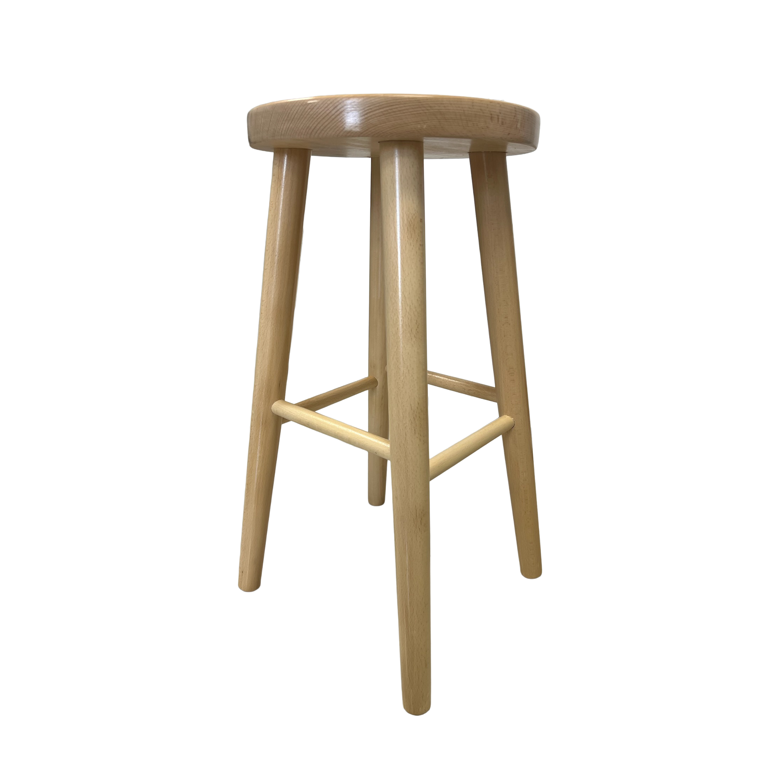 taboret_8_bez_tla taboret bukowy hoker barowy 60cm buk jasny