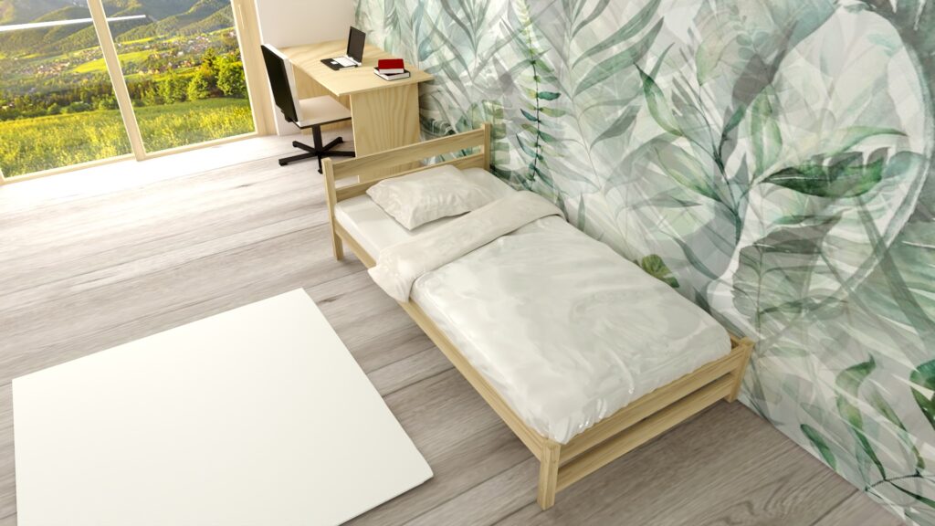 mały pokoik dla dziewczynki