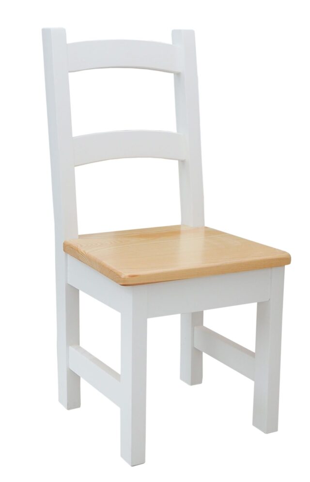 Krzesełko Junior białe