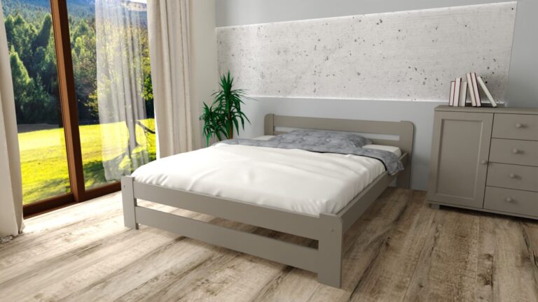 łóżko drewniane z materacem - czy warto je kupić?