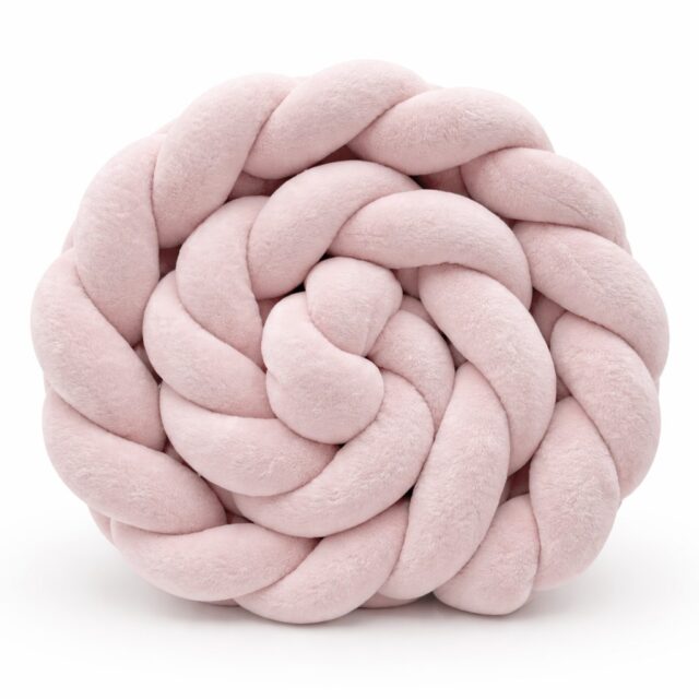 WARKOCZ RÓŻOWY WELUR - białe tło